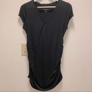 Liz Lange Black Long Maternity Tee